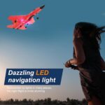 Rc Flying Plane, Model HW-33 Fighter Jet, Material EPP Foam, Colour Red, Blue and Yellow, For Kids, Remote Control Airplane 2.4Ghz Glider Rc Plane,2 Ch Remote Control Fighter Jet Easy to Fly,Epp Foam Rc Aircraft with Automatic Balance Gyro for Kids/Adults - Image 5