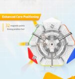 Magnetic magic Cube 3x3 Tolocate all Speed Cubo Puzzle GAN Twist Skew magico Educational Cubes Toys Learning & Educational For Kids For - Image 4