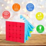 Professional Magic Cube-5x5 Speed Cube Smooth Puzzle Cube Toys Cube Game Learning & Educational for Kids & Adults - Image 4