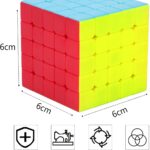 Professional Magic Cube-5x5 Speed Cube Smooth Puzzle Cube Toys Cube Game Learning & Educational for Kids & Adults