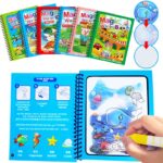 Water Colouring Book Water Colouring Book Water Magic Book Water Colouring Books Water Magic Colouring Water Pictures Children Painting and Colouring Book Water Pen Travel Activities- - Image 5