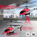 RC Helicopters - Remote Control Helicopter Toys: One-Key Takeoff/Landing, Auto Altitude Hold, LED Light & 3.5CH Gyro Stabilizer, Toys - Image 4