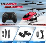 RC Helicopters - Remote Control Helicopter Toys: One-Key Takeoff/Landing, Auto Altitude Hold, LED Light & 3.5CH Gyro Stabilizer, Toys - Image 6
