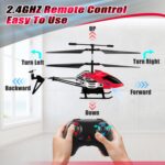RC Helicopters - Remote Control Helicopter Toys: One-Key Takeoff/Landing, Auto Altitude Hold, LED Light & 3.5CH Gyro Stabilizer, Toys - Image 5