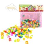 182 Pcs Set Alphabet ABC Words Pin Montessori Toys - Peg Board Puzzle, ABC Puzzle Board Educational Building Blocks - DIY Playing Toy Learning Spelling - Learning Toys for Kids 182 Pcs Set Alphabet ABC Words Pin Montessori Toys - Peg Board Puzzle