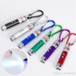 Led Pointing And Flashing Laser Light With Key Holders Ultra Powerful Laser Light 3 in 1 ( Red, Blue, Red-Blue Blink + Key Chain ) Emergency Light |